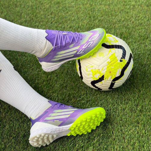 ADIDAS F50 SINTETICA 40 VERDE / MORADO