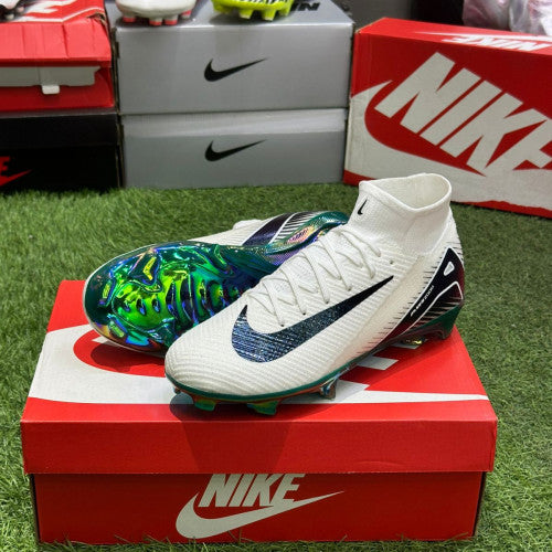 NIKE MERCURIAL 42 BLANCO / VERDE / MORADO